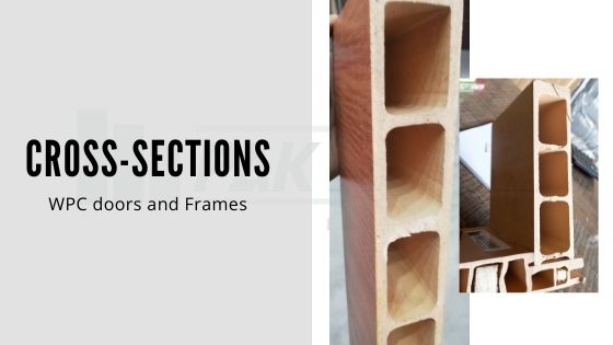 wpc doors cross section
